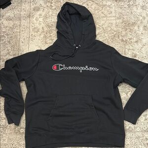 Champion Black Hoodie